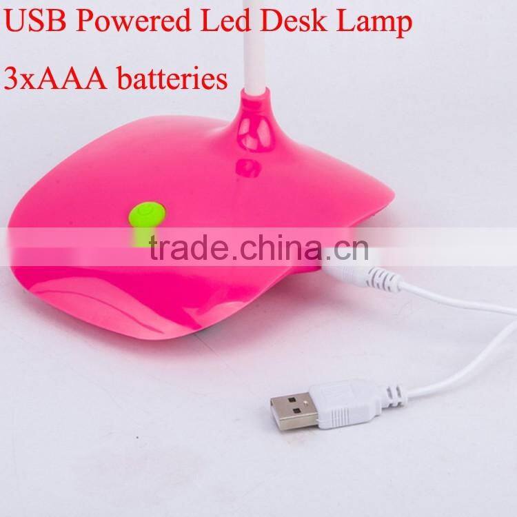 USB desk lamp flexiable led desk lamp energy saving led lamp USB night light