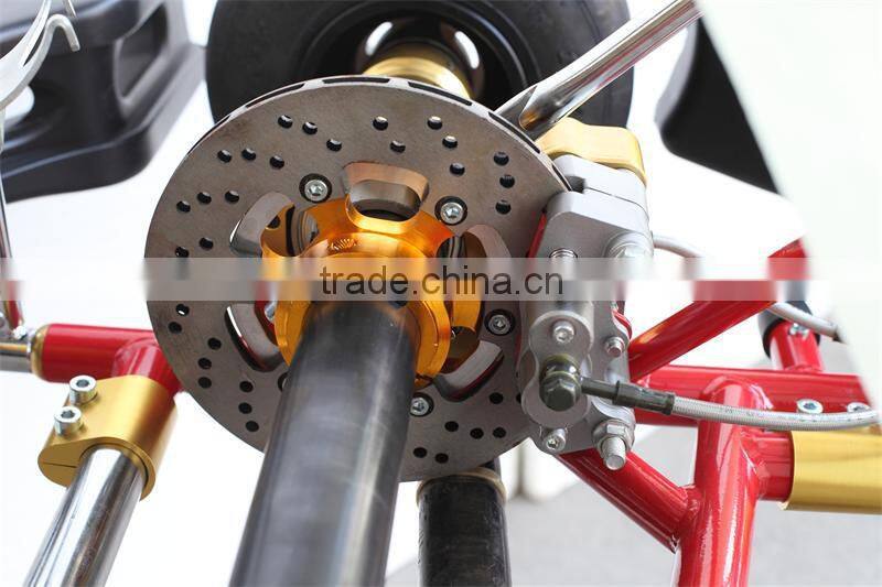 Newest good performance 4 wheels water cooled karting for adults