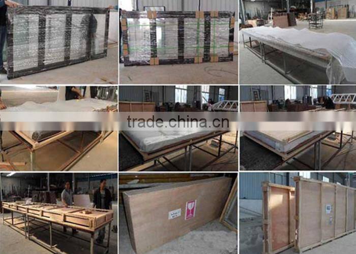 CE standard aluminium frame insulated glass pictures of window balconies