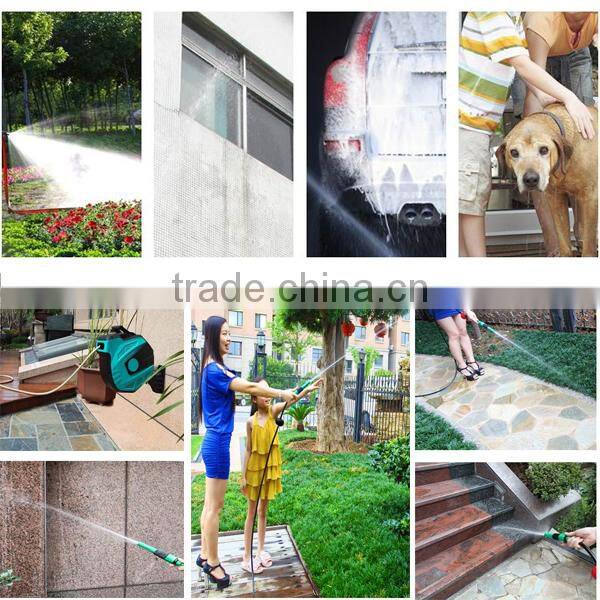 Adjustable auto retractable garden tools hose reel with CE and ROHS