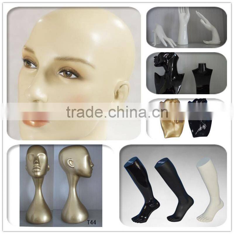 Fashion Display Fiberglass Jewelry Mannequins Stands