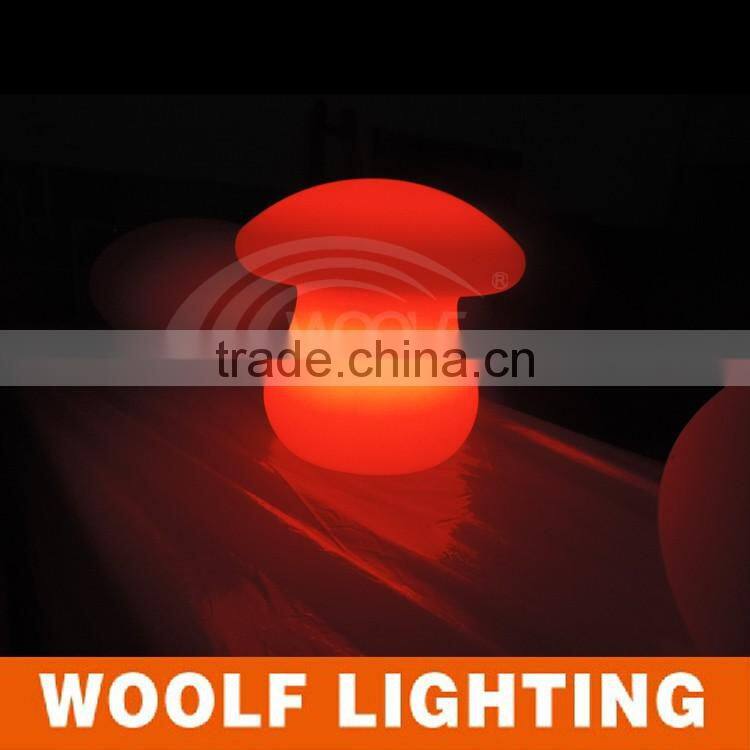 Natrual Lovely Green Color Table Deoration LED Mushroom Lamp