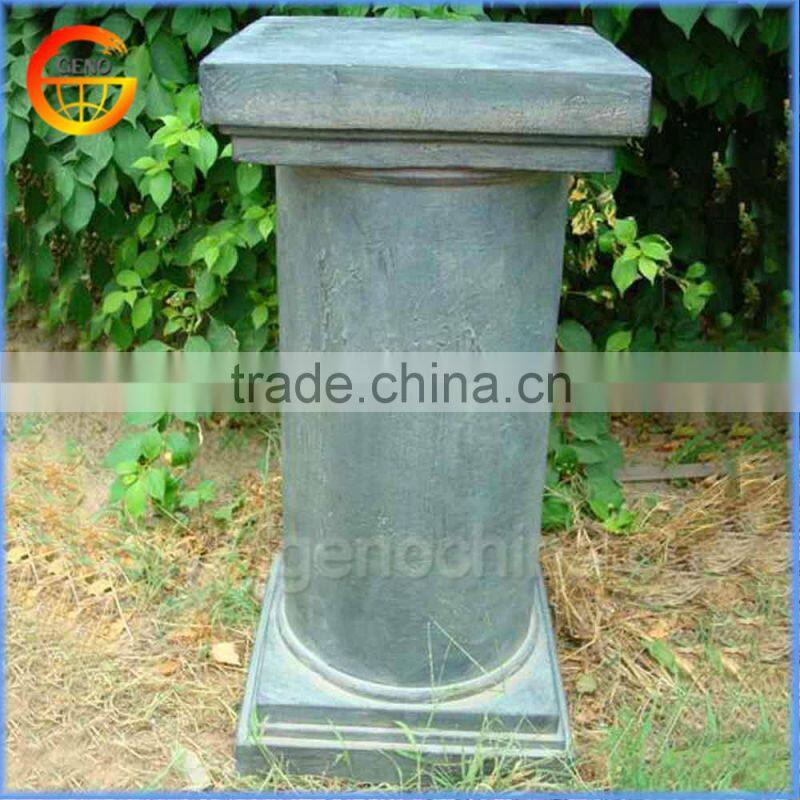 New designs fiberstone flower stand, resin column