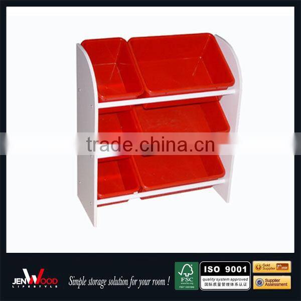 spacesaver for playroom E1 MDF storage boxes for kids