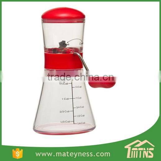 Professional Kitchen Hand Cranking Spice Grinder Bean Nut Chopper