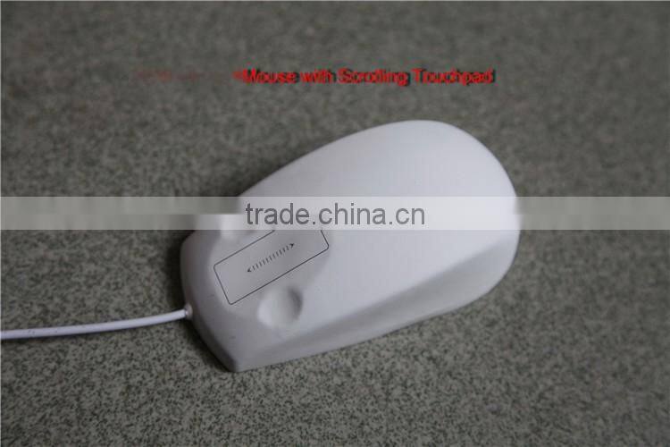 JH-SME10 Waterproof Optical Mouse with Scrolling Touchpad USB2.0 Silicone Mouse performed by Scrolling Touchpad