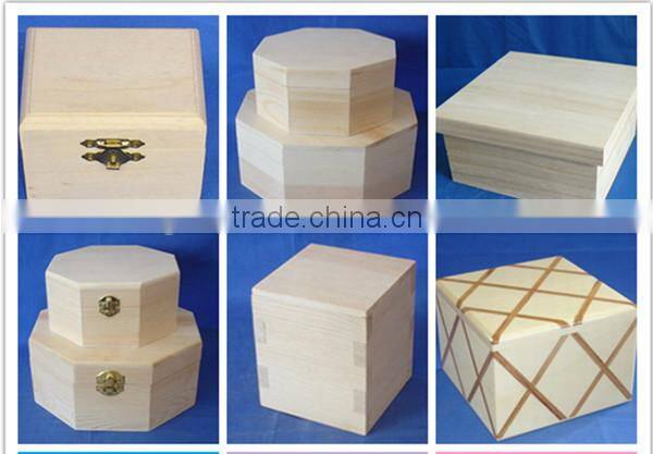 Factory price vintage solid wooden remote storage box with sliding cover