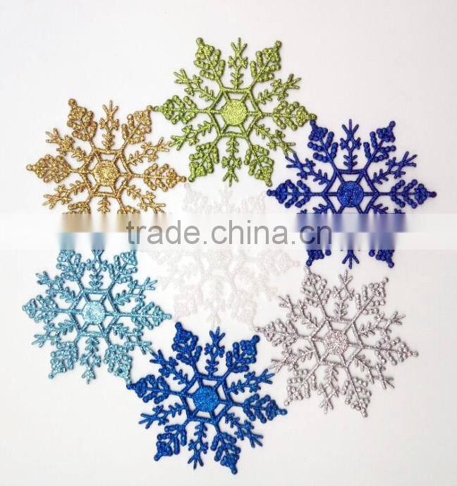 15121010 Plastic Christmas snowflake