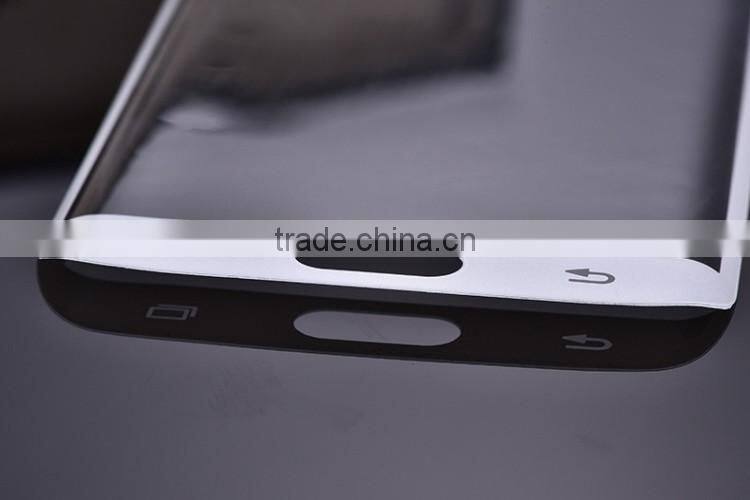3D Curved 9h hardness Tempered Glass film Screen Protector for Samsung S6 Edge/Plus