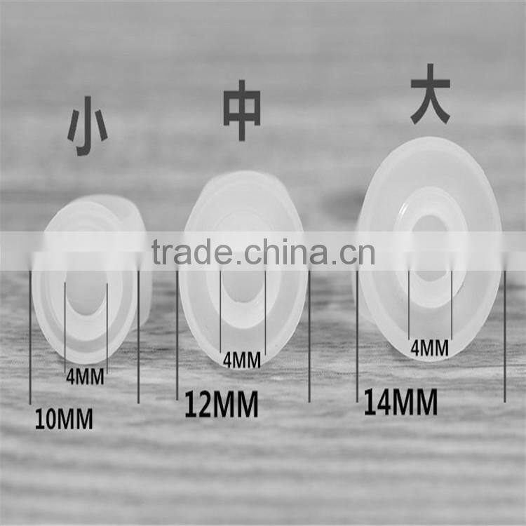 2015 new in-ear high quality silicone earphone cover transparent earphone cover