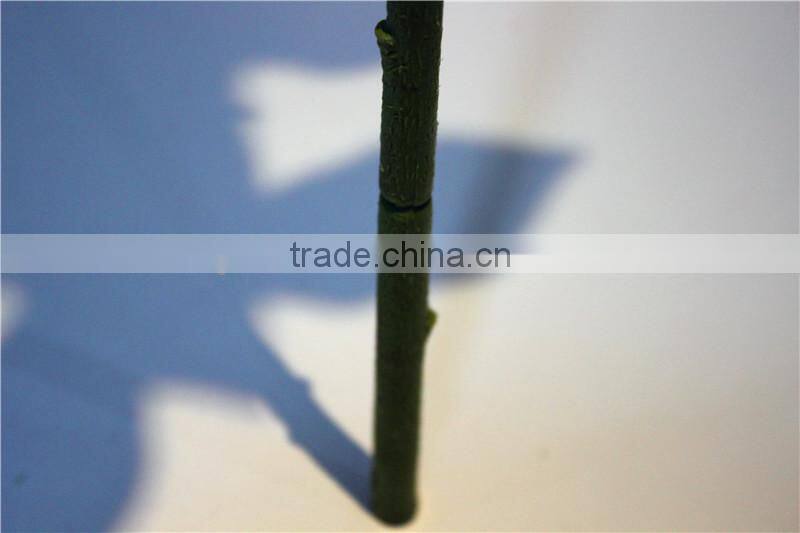 Home and outdoor garden table wedding gate decoration 60cm or 24inches Height artificial 3 heads white flowers E04 0608