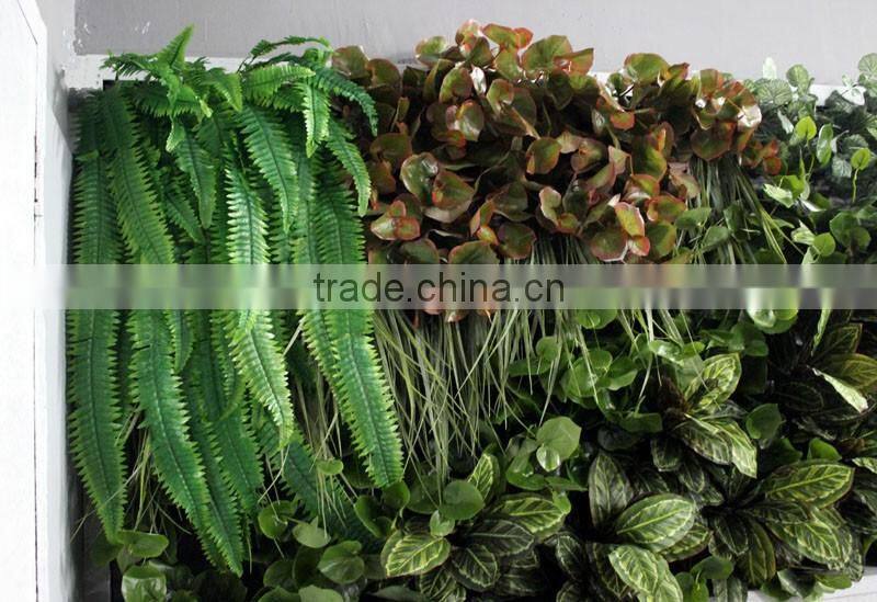 art design artificial grass plant combination framed plants on wall LGH15-17