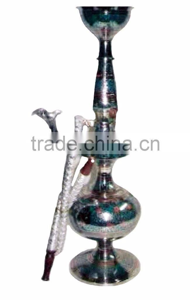 antique brass hookah