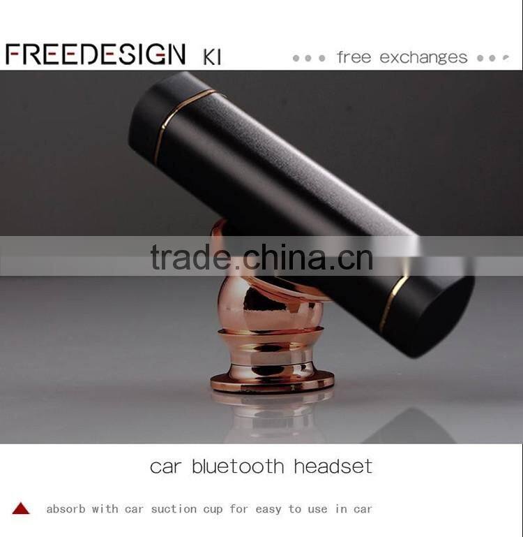 New luxury aluminum power bank with bluetooth headset for promotion gift