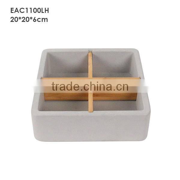 Concrete egg tray kitchen equipment food tray