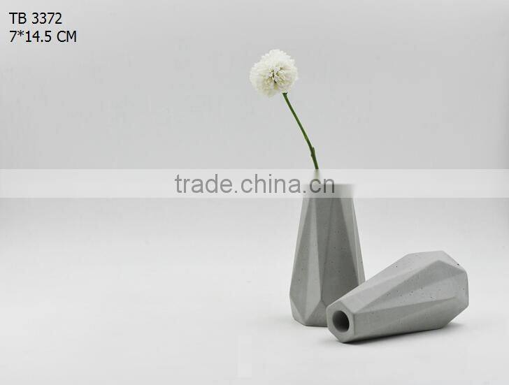 office desktop Cement concrete square box storage cat pen holder