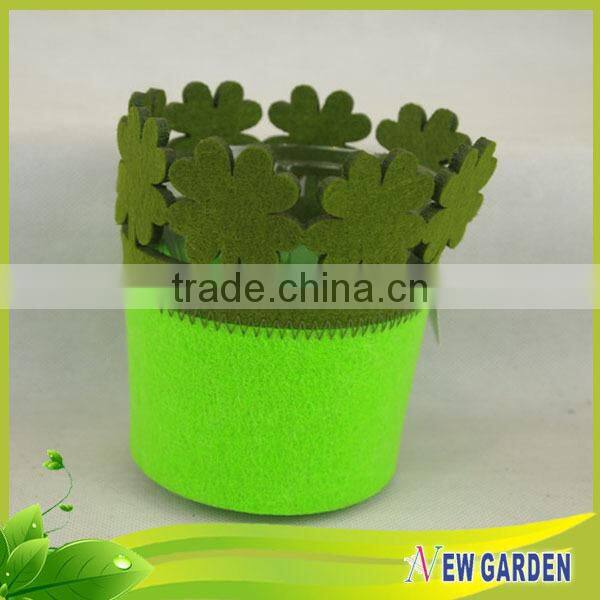 Gorgeous Designs Metal Artificial Lacy Flower Pot For Home Decor