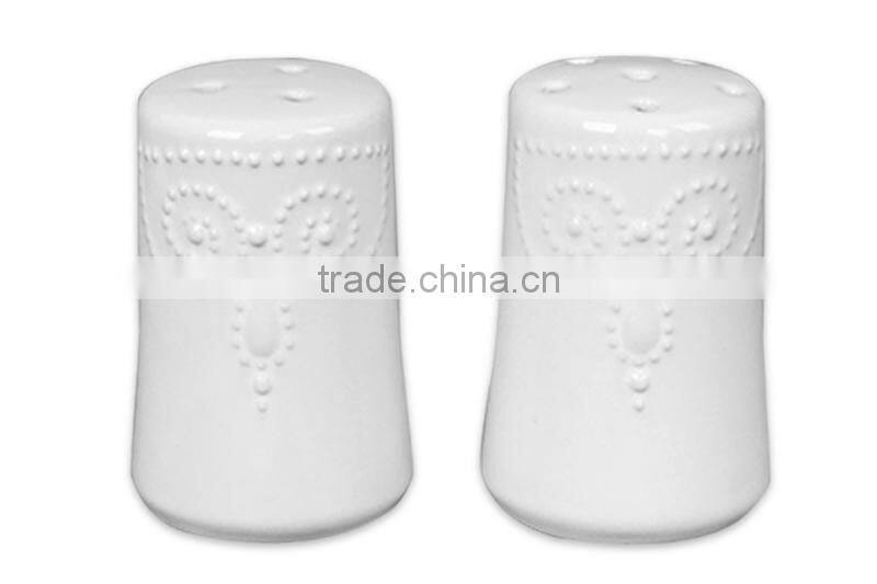 ceramic cow canister set pepper stoneware salt and sugar kitchenware set