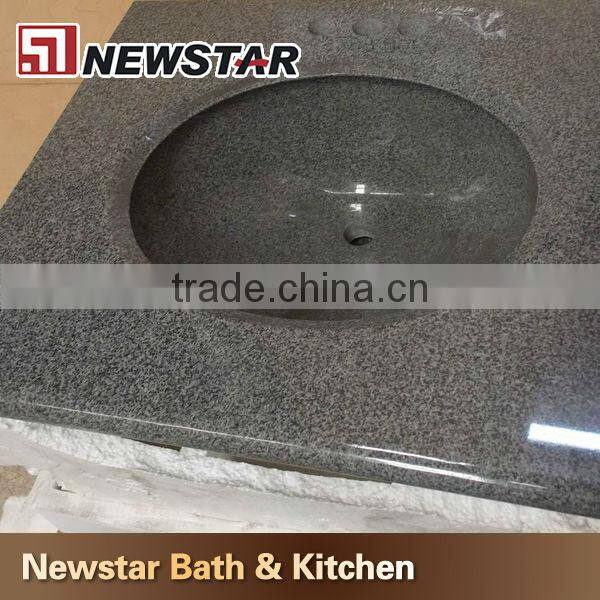 China one piece bathroom sink and countertop