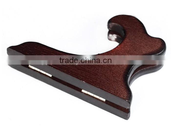 Black wooden Plate Display Easel Holder Brace Stand