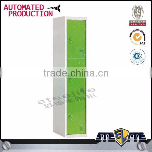 Cloth and shoe cabinet 3 door personal small metal locker
