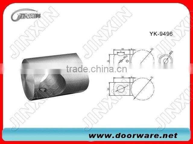 Jinxin stainless steel staircase railing rod holder YK-9496, stainless steel rod railing fittings