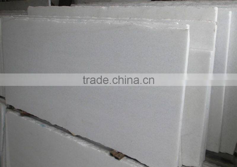 Crystal White marble tiles and slabs