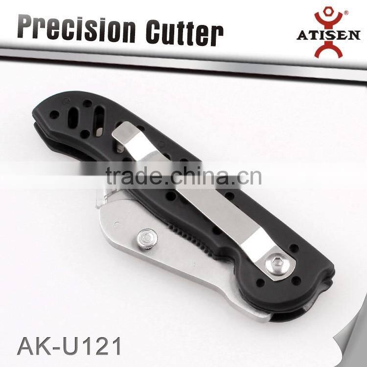 NEW Folding Utility Pocket Knife Cutter aluminum handle Cutter