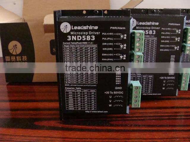 motor 573s09 and driver 3ND583 for co2 laser engraving and cutting machine
