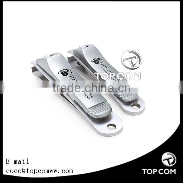 2-Piece Ergonomic Surgical Stainless Steel Toenail / Fingernail Clipper Set