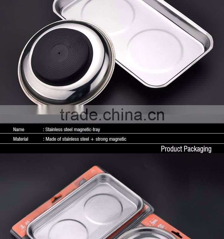 Stainless Steel Professional Round Magnetic Tray