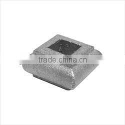 decorative picket collar for square bar