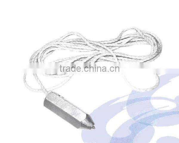 40 g Hexagonal Nickel Plating Steel Plumb Bob With 10M String