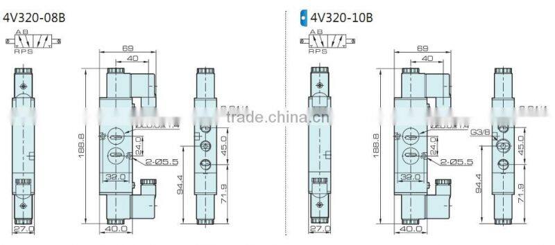 4V300series Control Valves with high quality