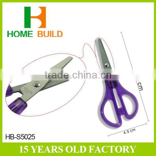 Factory price HB-S5025 5" fashion design safe student scissors