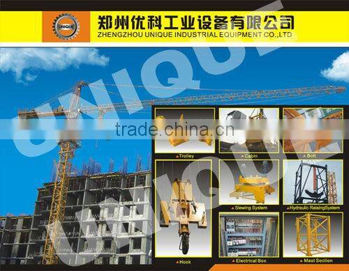 Best Price QTZ63C 6T Topless Tower Crane