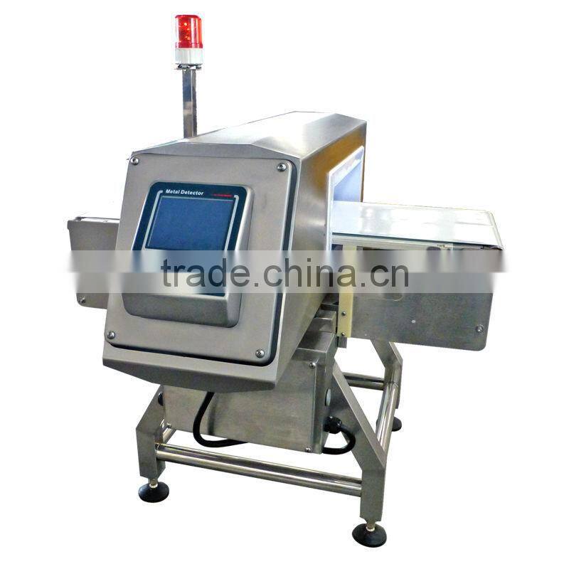 conveyor belt metal detector and check weigher. metal detector for food processing inspection with check wigher
