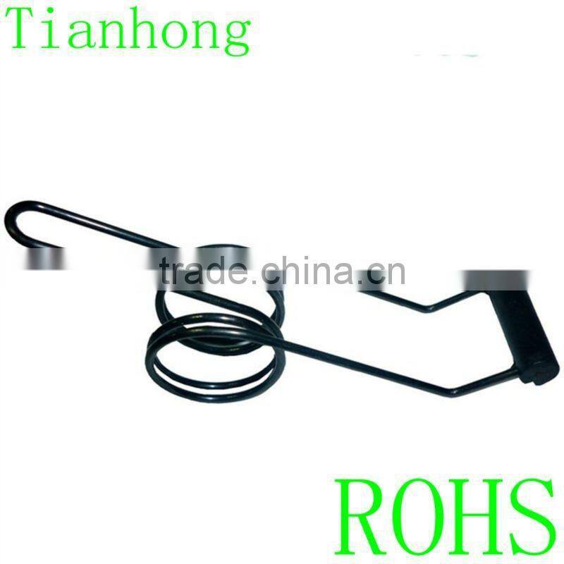 Large diameter torsion springs made of the material that you specified