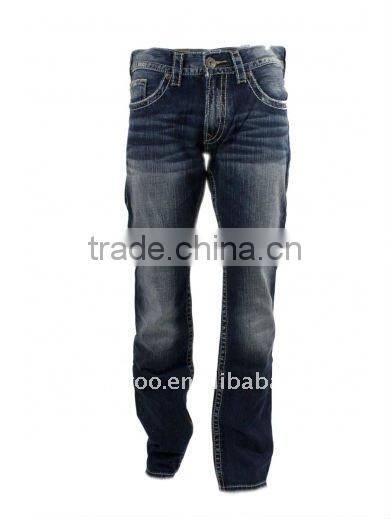 2017 Mens 98%cotton 2%spandex woven fashion jeans