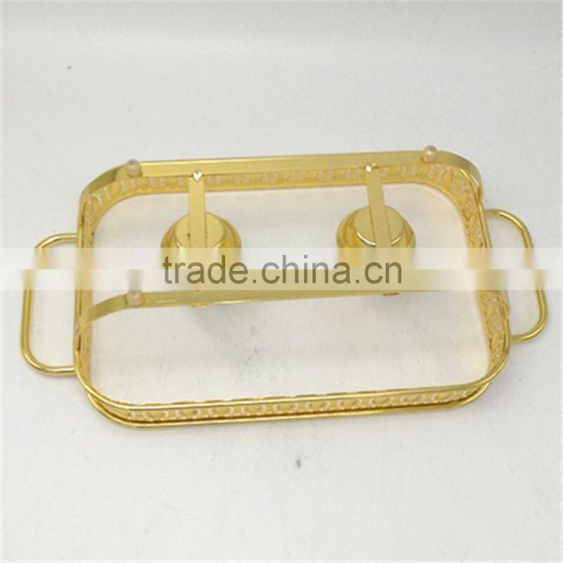 Best selling hotel buffet chafing dish food warmer with glass dish