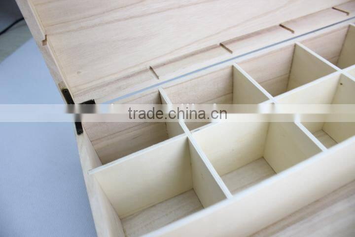 Handmade Wooden Tea Box Promotional