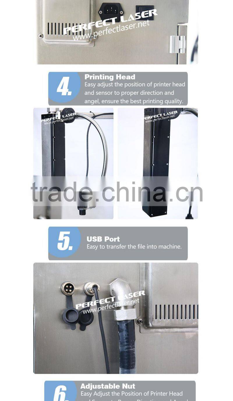 Perfect Laser- Carton continuous Industrial Inkjet Printer/ Case Coder/ Box expiry date printing machine