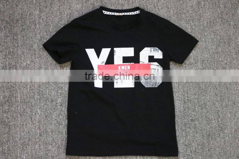 New Style Children Print Clothes Casual Short Sleeves Kid T-shirt