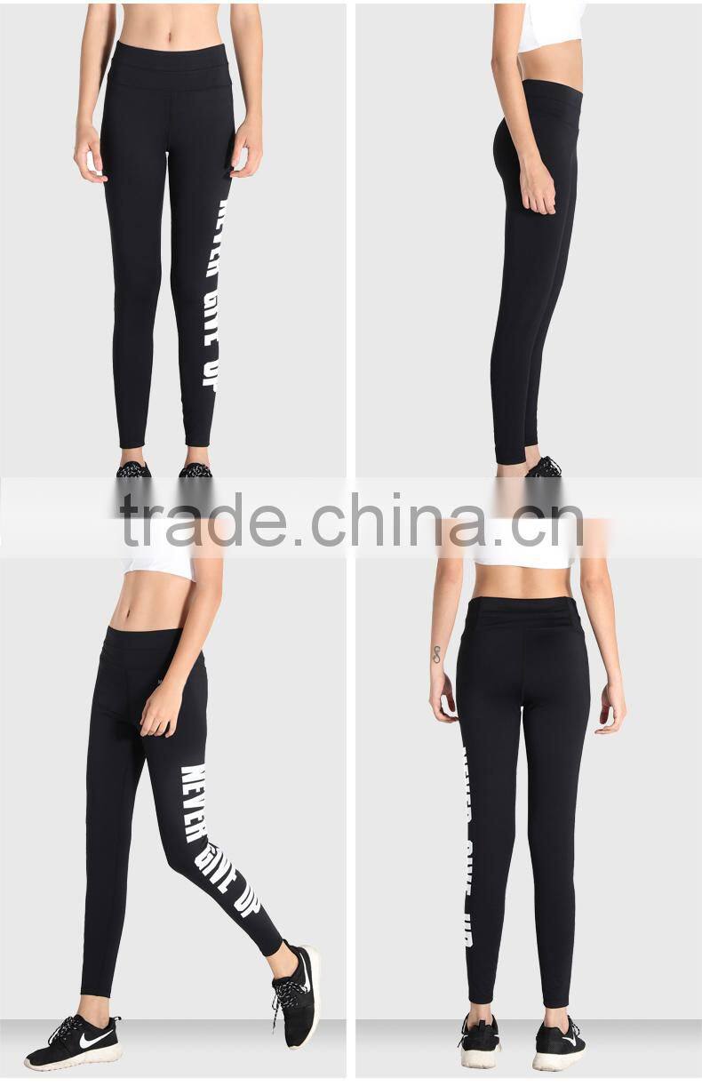 OEM/ODM Sevice Women Fitness Leggings Simple Design Sports Pants