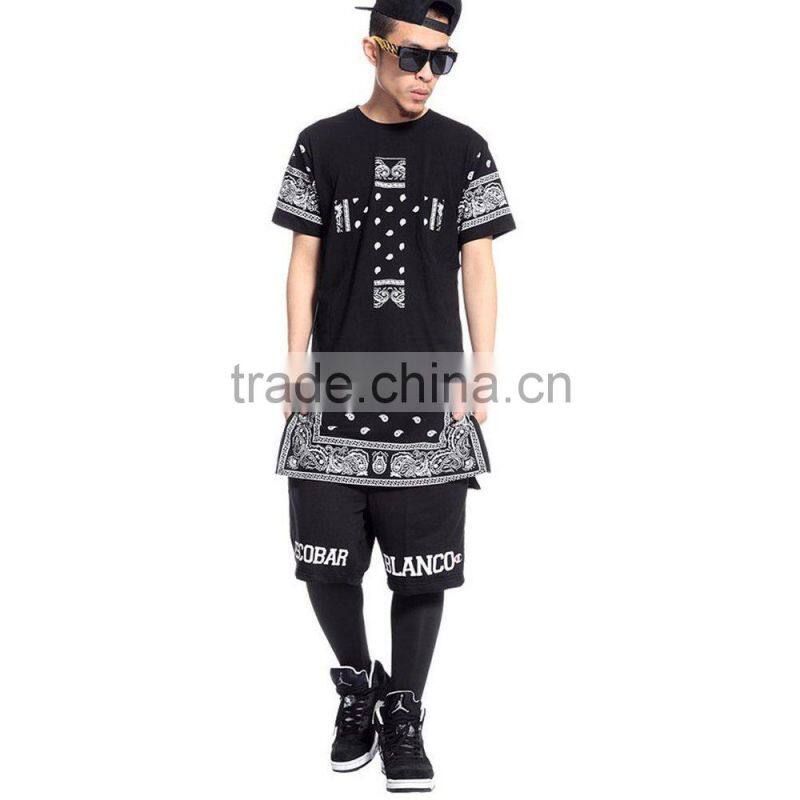 2016 fashion new design youth long tail t shirt