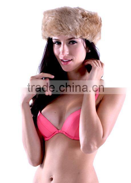 High Quality Wholesale Hair Accessories Faux Fur Men's Headband