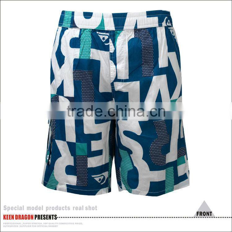 2014 MEN'S NEW PATTERNED WAKL SHORT PRINTED MEN'S COTTON SHORTS
