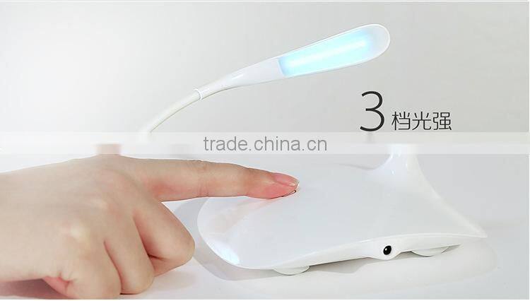 HOT LED Touch On/off Switch Desk Lamp Children Eye Protection Student Study Reading Dimmer Foldable Rechargeable Led Table Lamps
