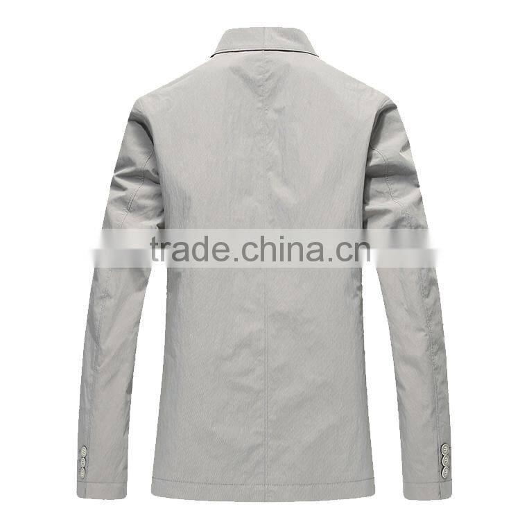 Wholesale Fashion Men Spring Summer Suit Jacket Blazer For Popular