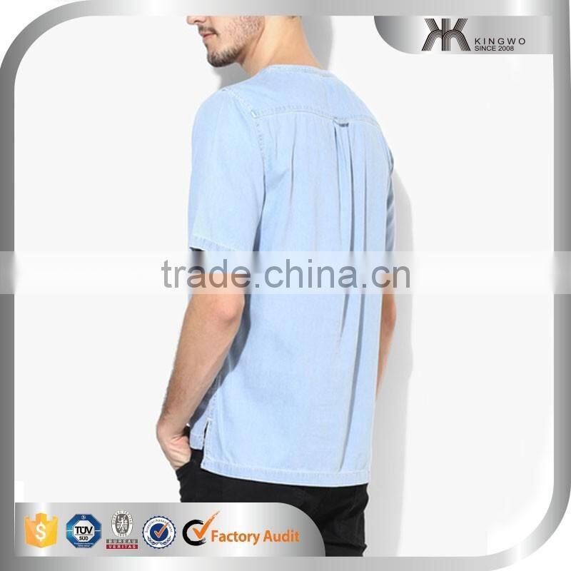 Man plain comfort colors oem t-shirts 60% cotton 40% polyester t-shirts